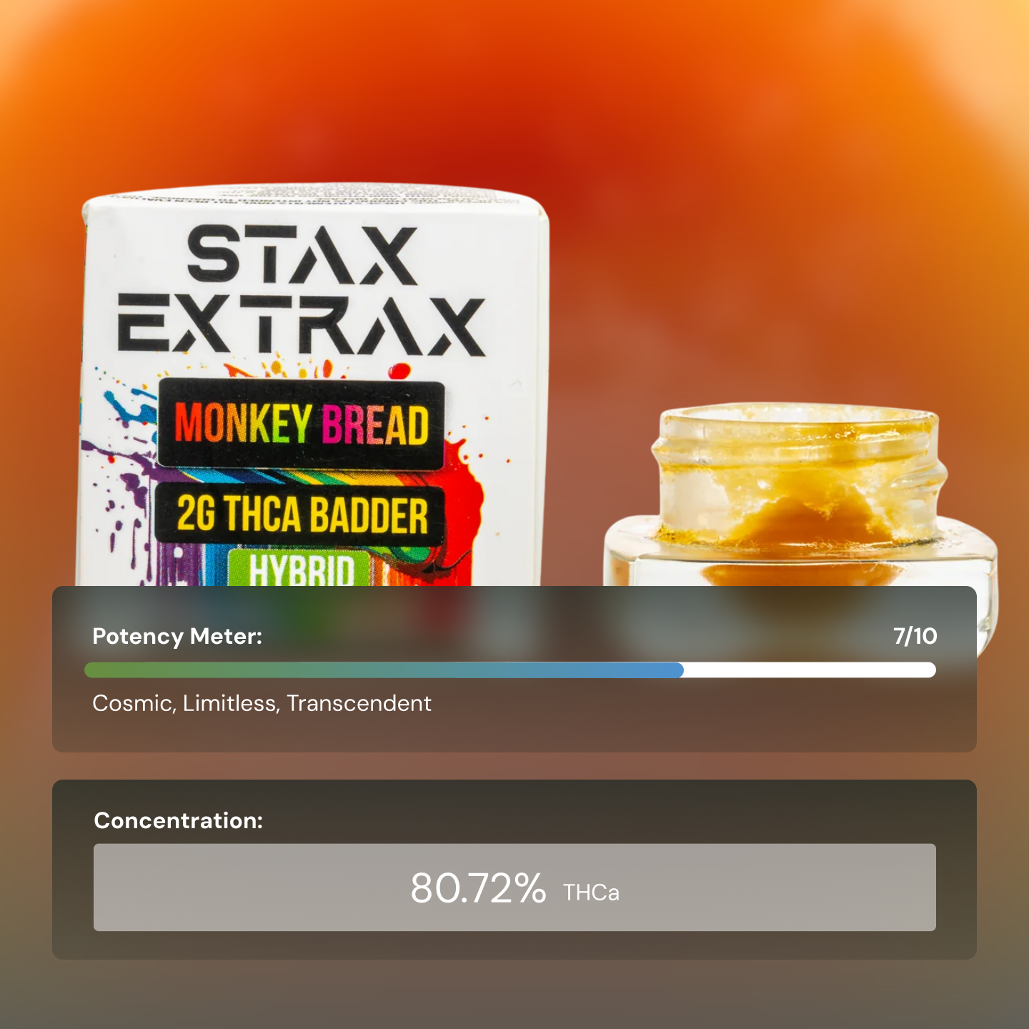 Stax Monkey Bread - Extract Badder