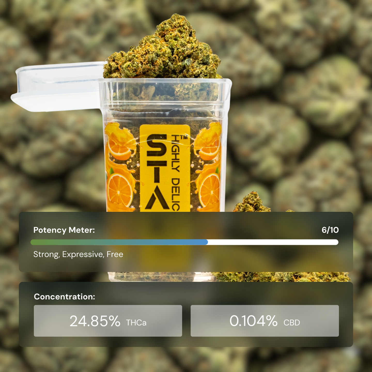 Stax Orange Cannoli - THCA Flower Smalls