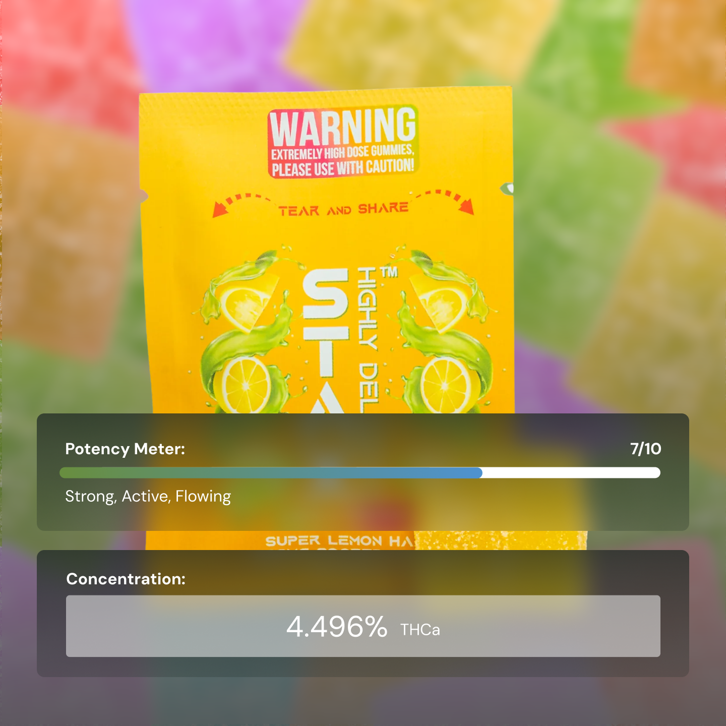 Stax Sachet 500mg