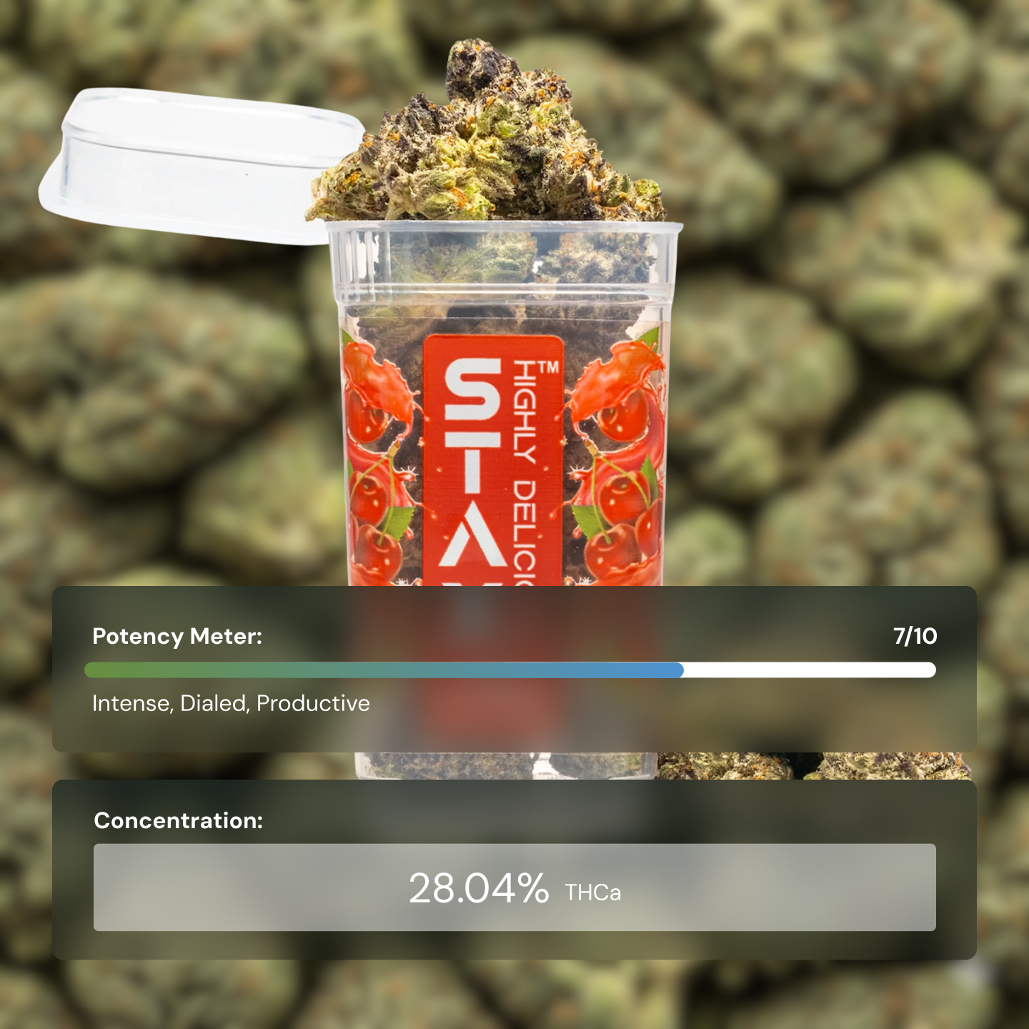 Stax Tropicana Cherry - THCA Flower Smalls