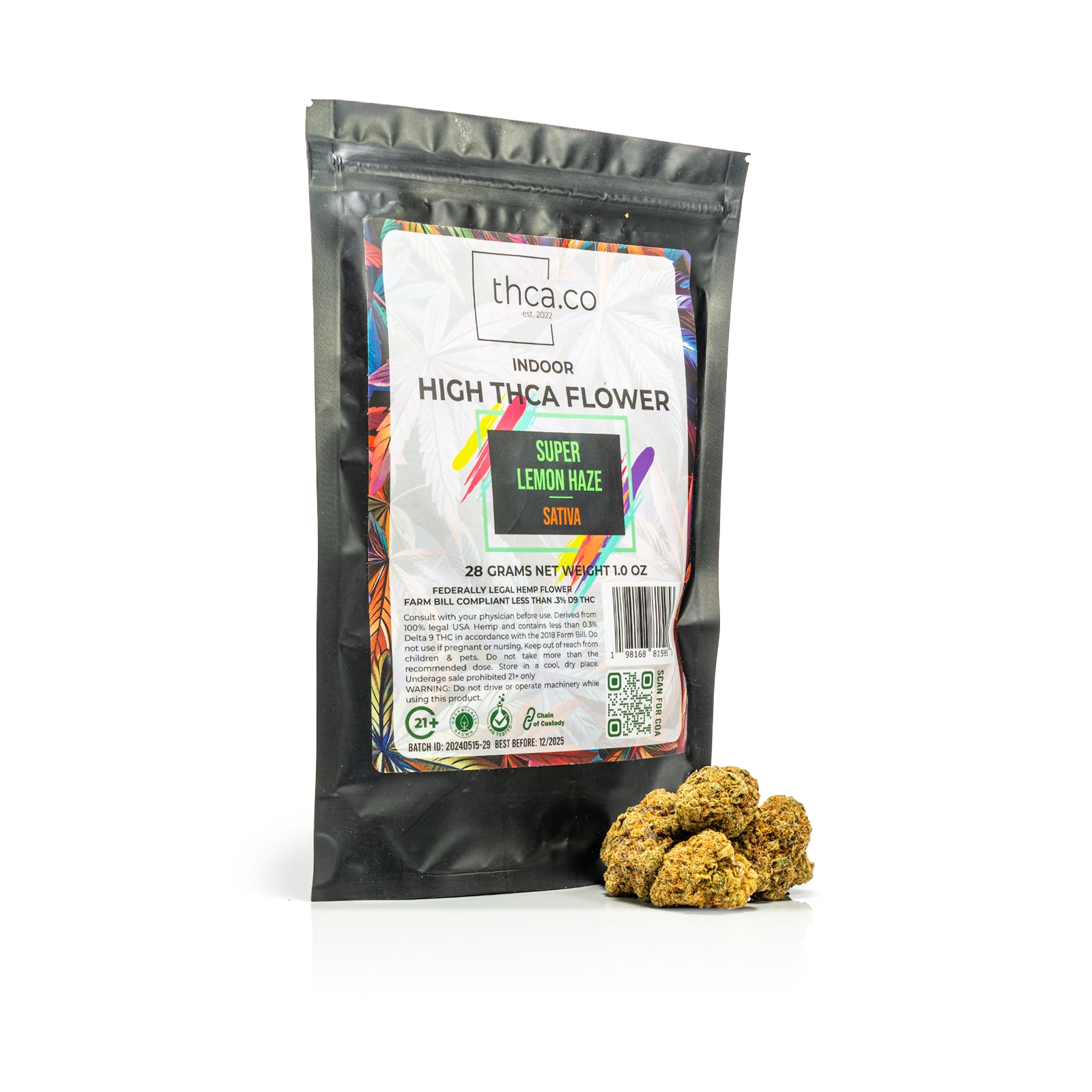 THCA.Co Super Lemon Haze - Flower Mediums