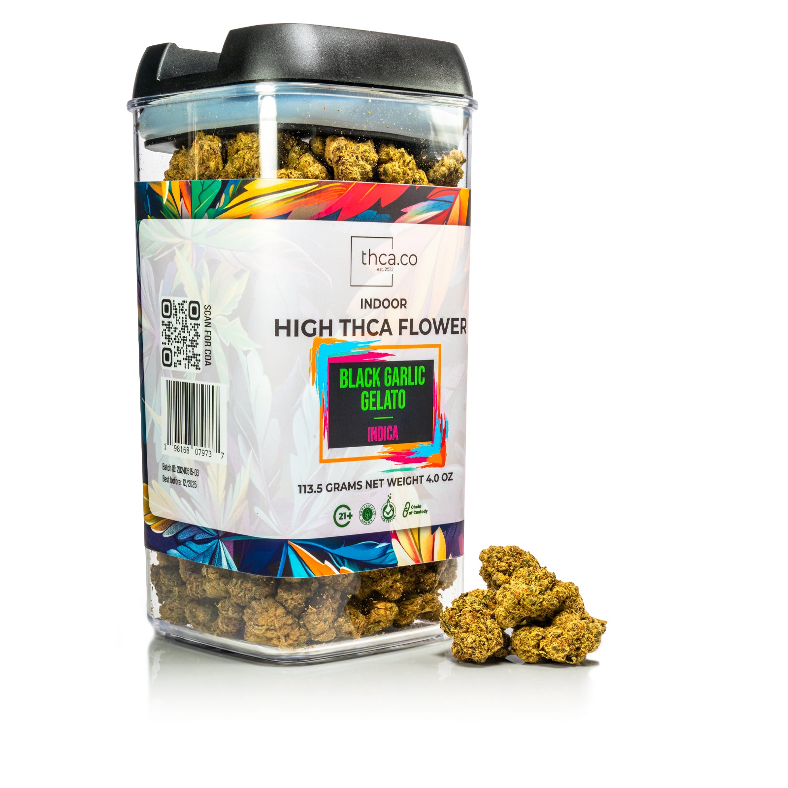 THCA.Co Black Garlic Gelato - Flower Mediums