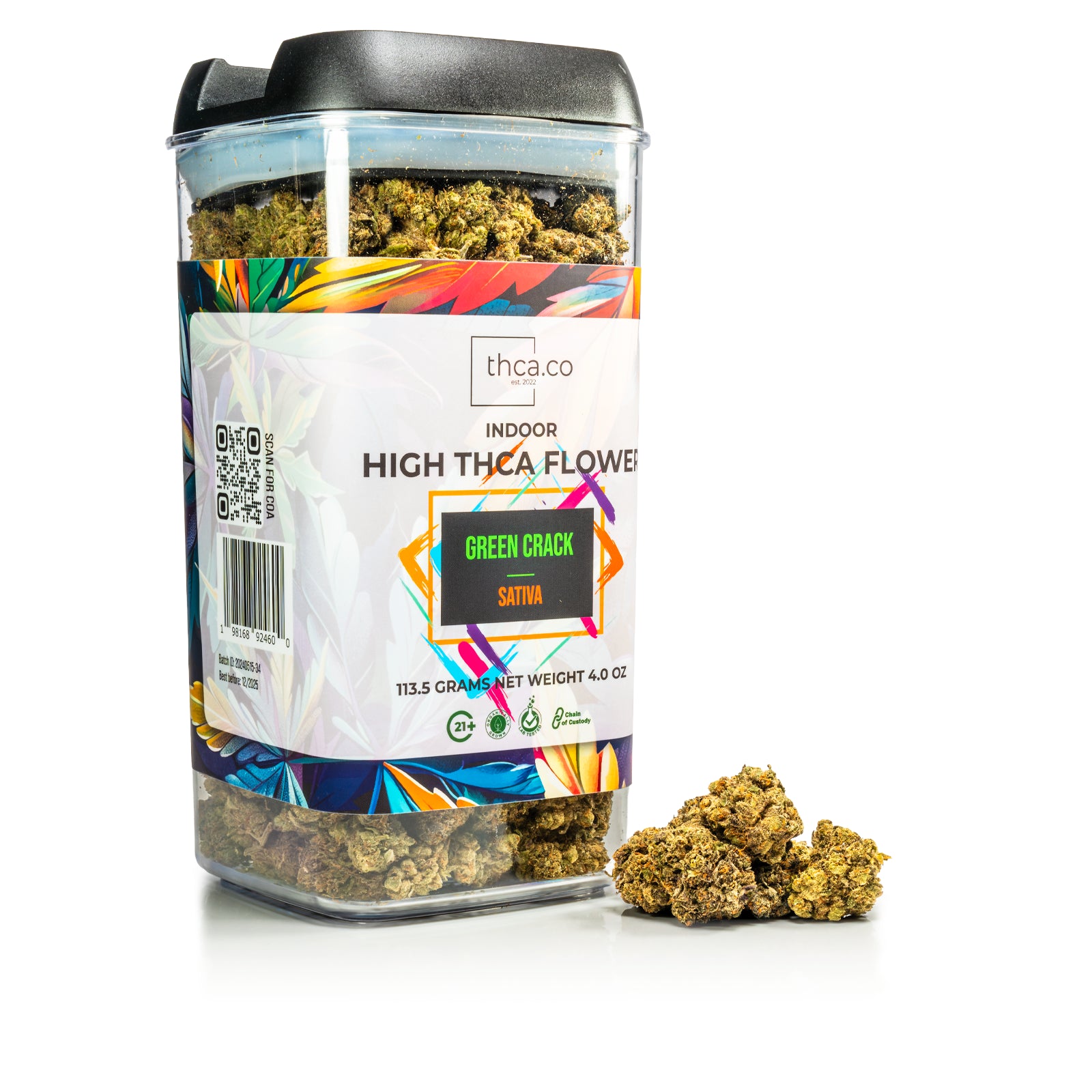 THCA.Co Green Crack - Flower Mediums