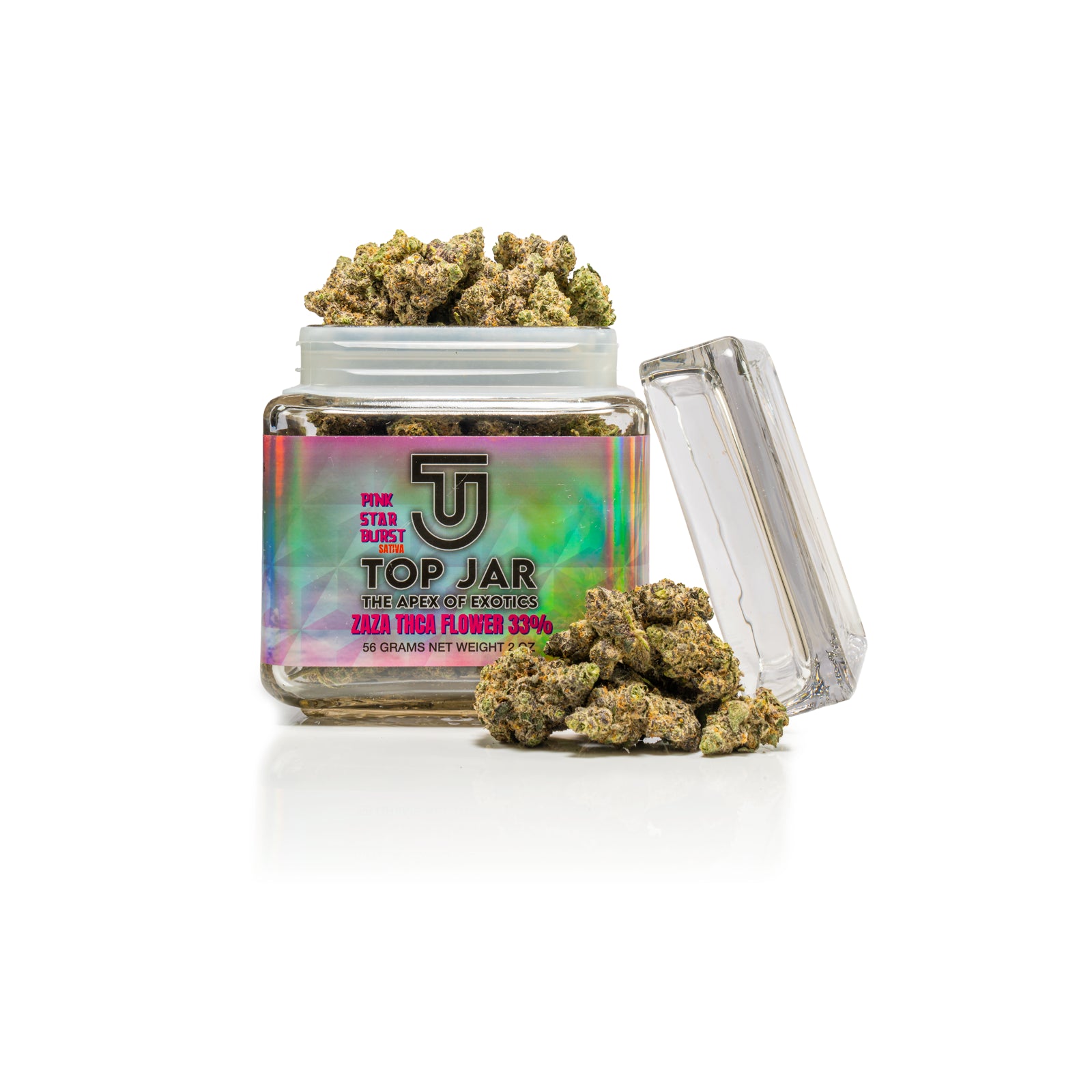 Top Jar Pink Starburst - Flower Bigs